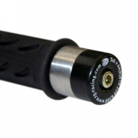 Závaží R&G Racing do řidítek pro motocykly DUCATI 748/916/996/998/1098 & BENELLI Tornado, černá (pár)